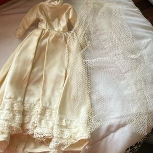 Barbie dress and vail